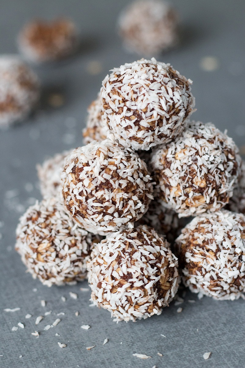 Swedish Chocolate Coconut Balls - Chokladbollar