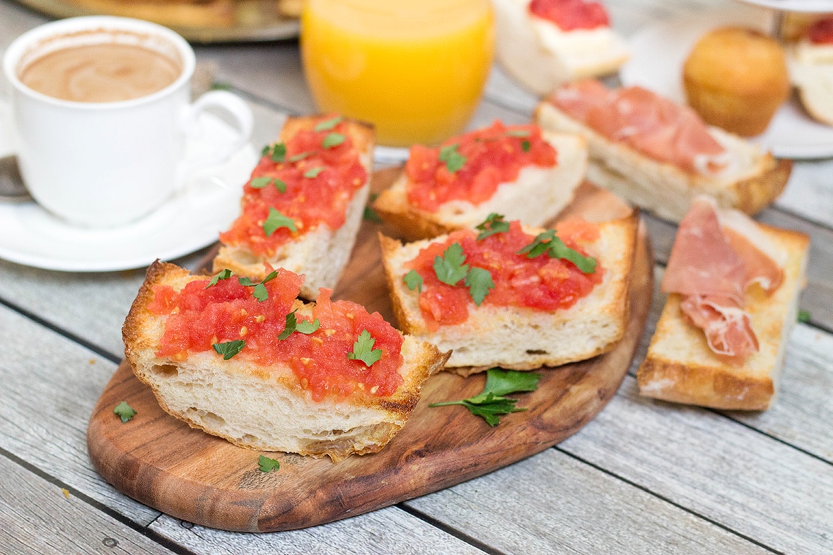 Traditional Spanish Breakfast Items