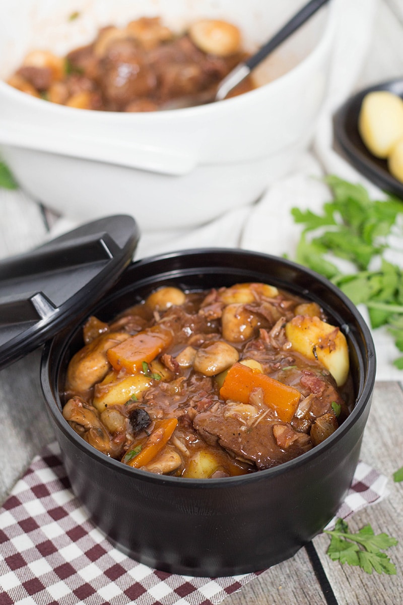 Boeuf Bourguignon - Classic French Beef Stew Recipe