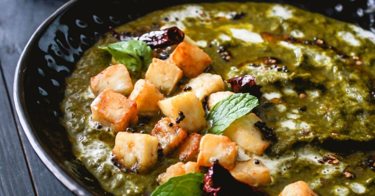 Authentic Palak Paneer Recipe Cooking The Globe