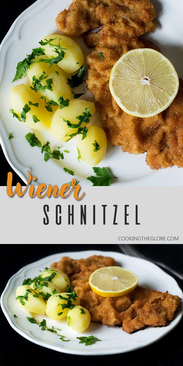 Wiener Schnitzel - Breaded Veal Cutlet from Austria