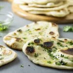 How to make Naan bread at home + authentic indian recipe #indian #bread | cookingtheglobe.com