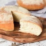 This staple Moroccan bread (Khobz) is a cornerstone of Moroccan diet. It's eaten every single day! | cookingtheglobe.com