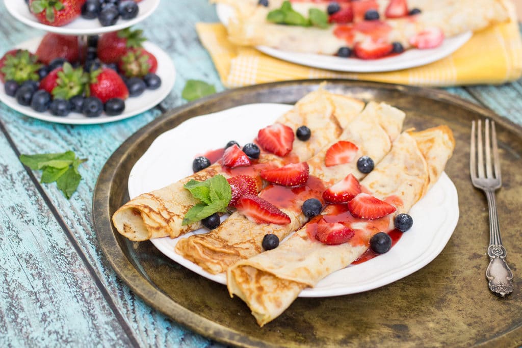 The Best Swedish Pancakes Recipe Only 5 Ingredients!