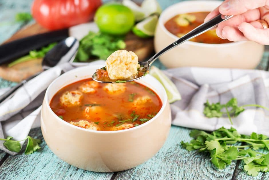 Mexican Shrimp Soup (Albóndigas de Camarón) Cooking The Globe