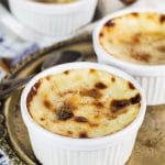 Creamy, rich, and melting in your mouth, this Turkish Rice Pudding (Sütlaç) can be served either warm or chilled. A perfect light dessert for any time of the day! | cookingtheglobe.com