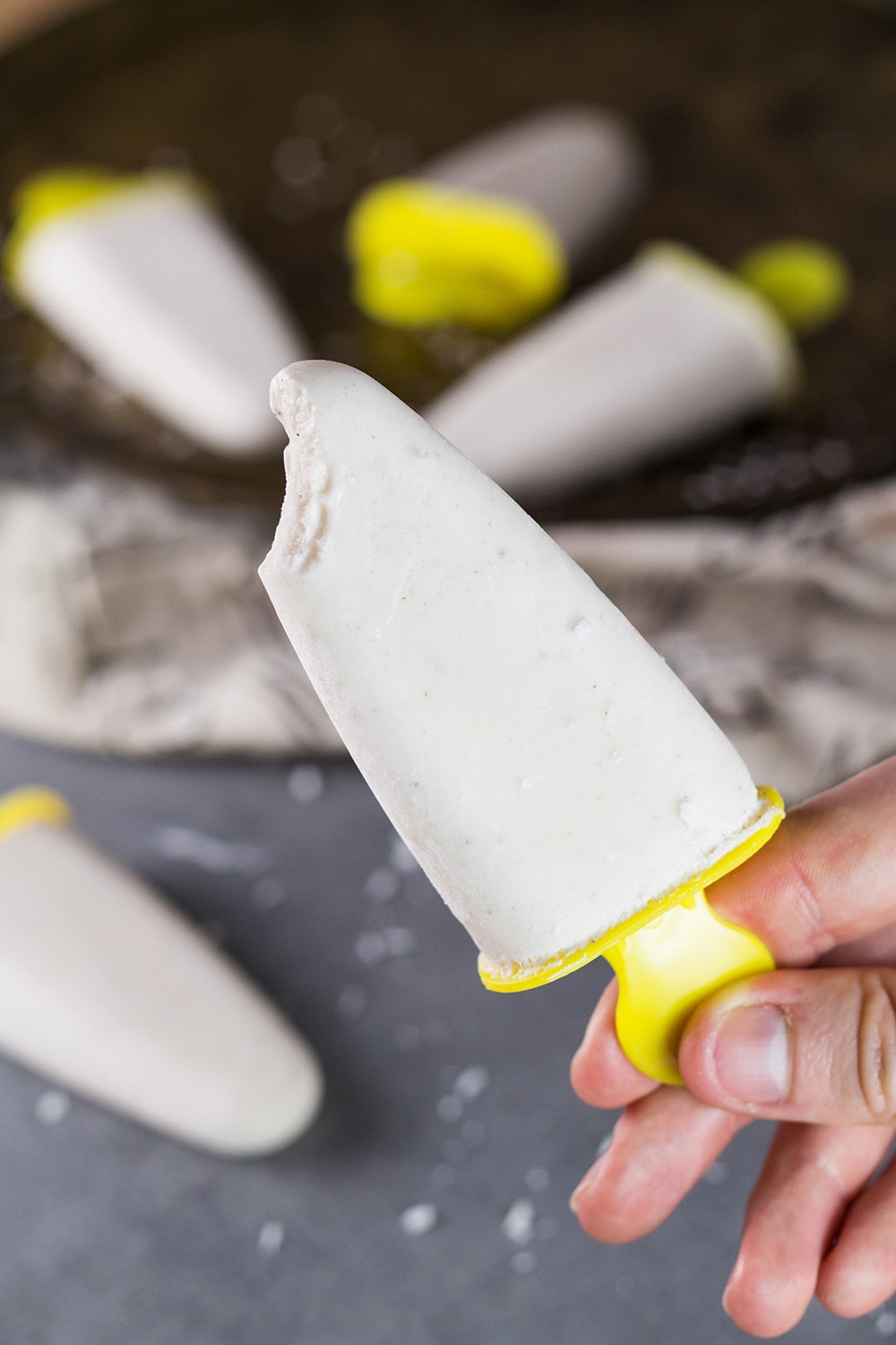 Learn how to make Limber de Coco - a flavorful Caribbean coconut ice native to Puerto Rico. A perfect refresher for a hot summer day! | cookingtheglobe.com