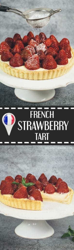 French Strawberry Tart Recipe - Cooking The Globe