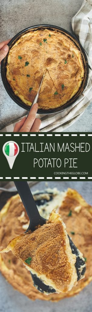 Italian Mashed Potato Pie (Gattò di Patate) - Cooking The Globe