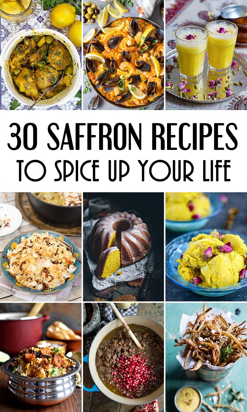 30 Fragrant Saffron Recipes to Spice Up Your Life! | cookingtheglobe.com