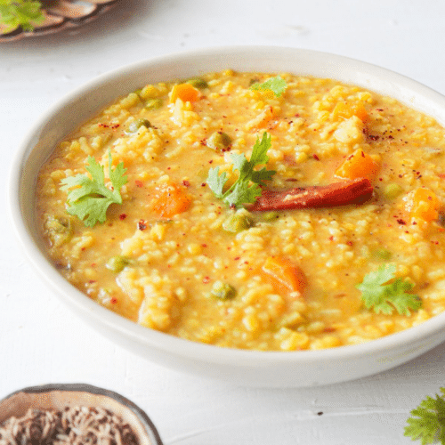Indian Khichdi Recipe: Rice and Lentil Porridge - Cooking The Globe