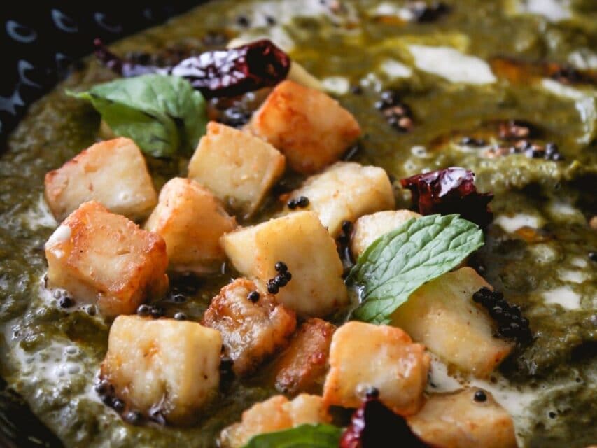 Authentic Palak Paneer Recipe - Cooking The Globe