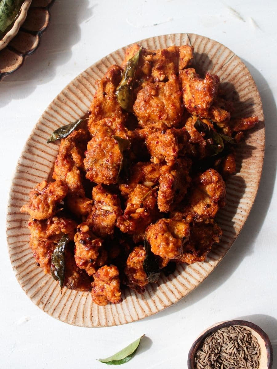 Spicy Indian Chicken 65 Appetizer Cooking The Globe