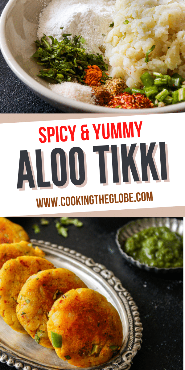 Easy Aloo Tikki Recipe {Indian Potato Patty} - Cooking The Globe