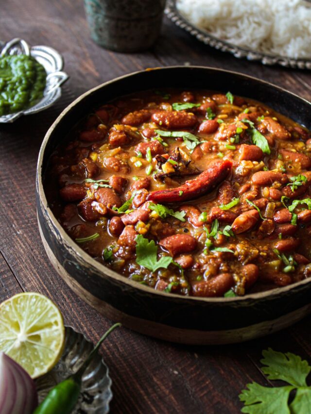 Easy Rajma Masala Recipe - Indian Vegetarian Curry - Cooking The Globe