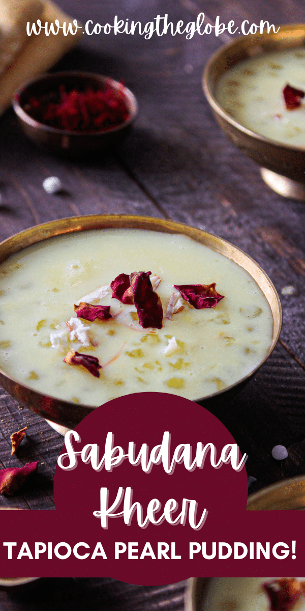 Easy Sabudana Kheer Indian Tapioca Pudding Recipe 