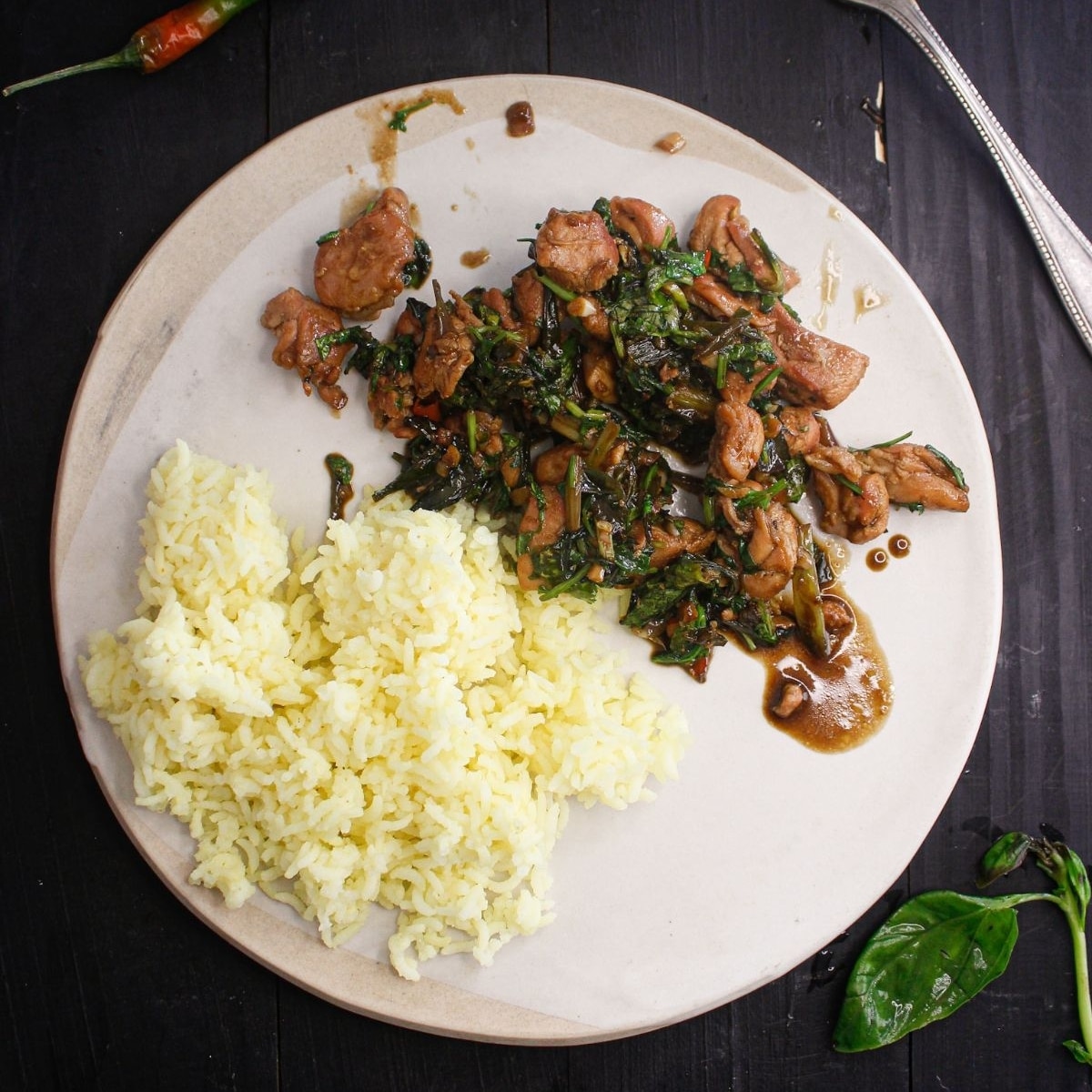 Featured Img of Basil Chicken