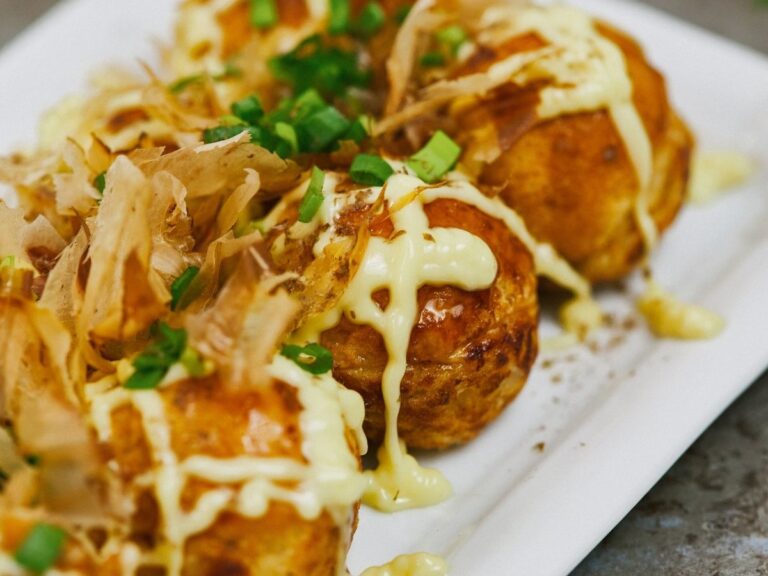 Homemade Takoyaki Octopus Balls Recipe - Cooking The Globe