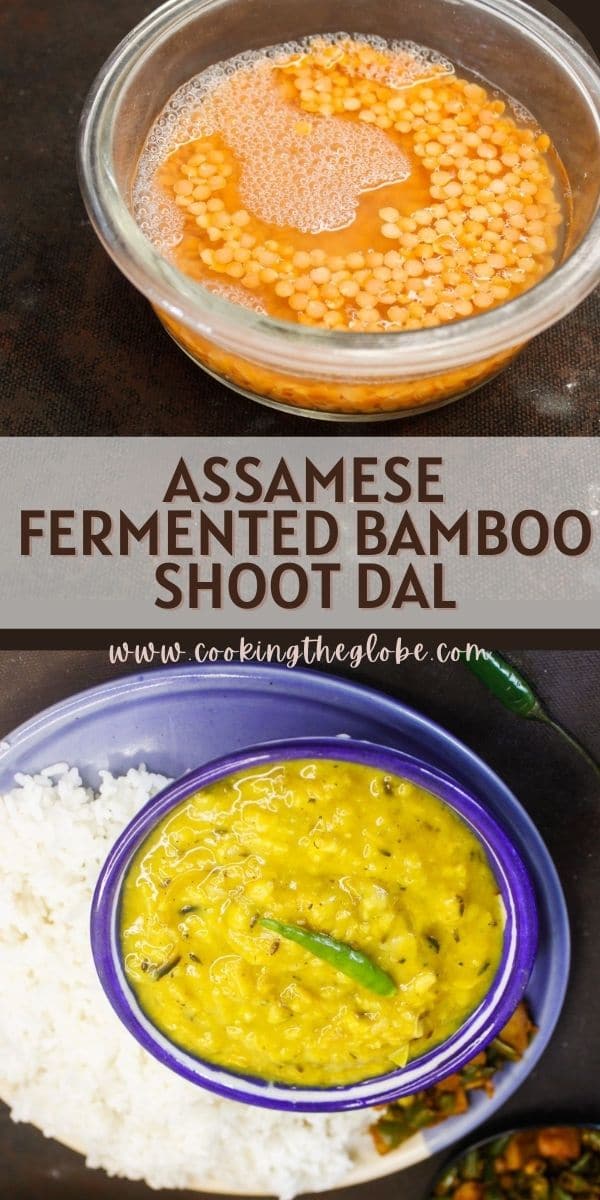 Assamese Fermented Bamboo Shoot Dal Cooking The Globe