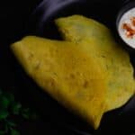 Featured Img of Yellow Moong Chilla_ Savory Breakfast Crepes