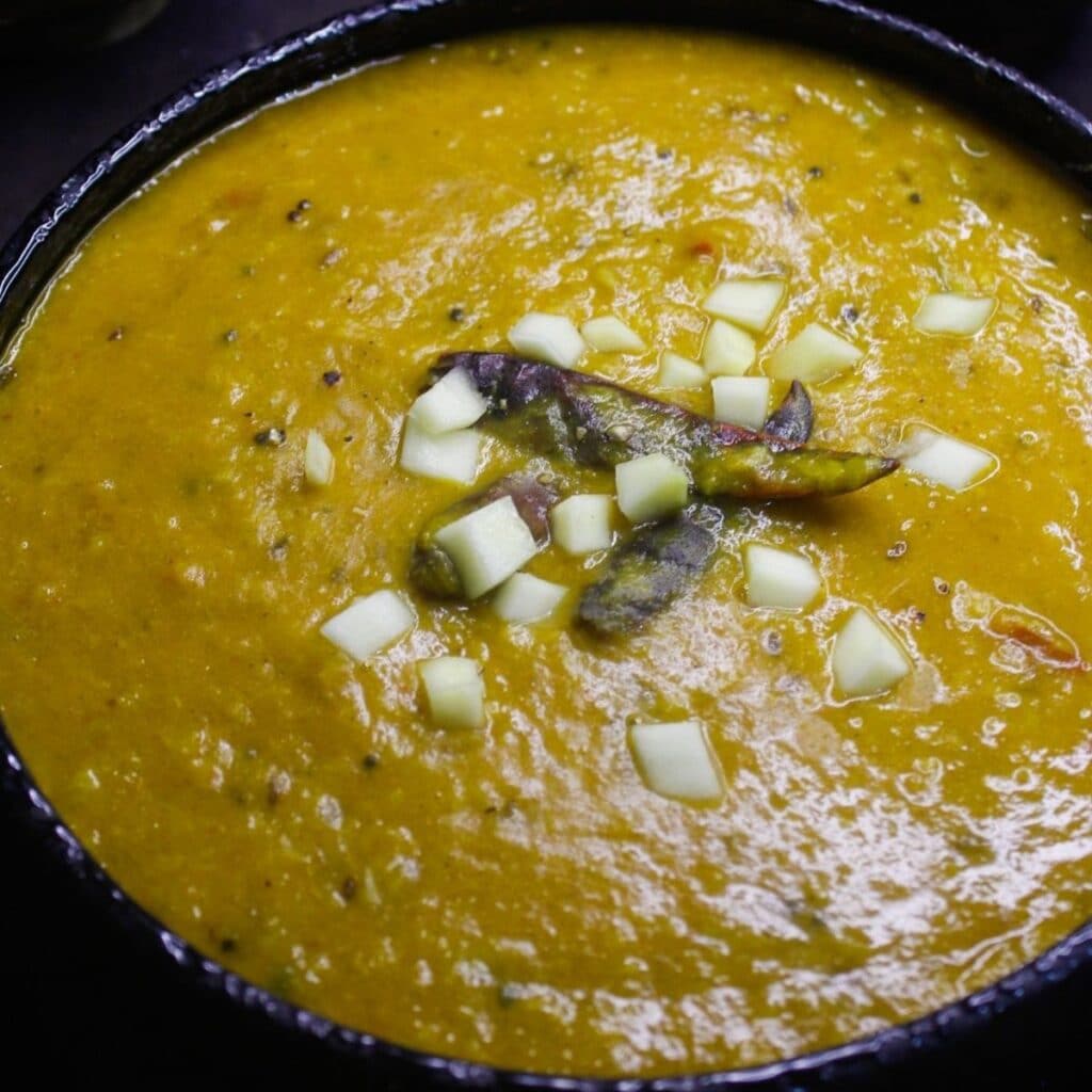 Tangy Mango Dal Recipe - Cooking The Globe