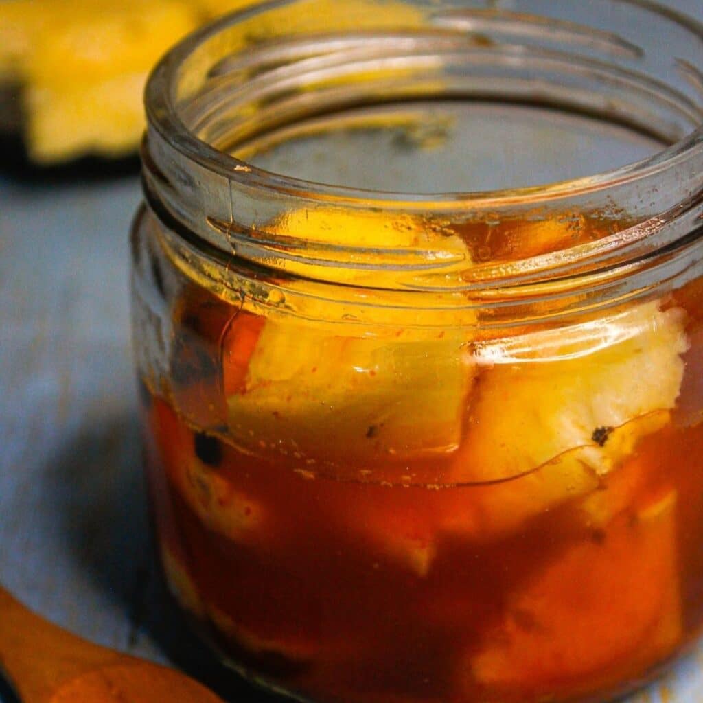 Pineapple Acharu: Sri Lankan Pineapple Pickle - Cooking The Globe
