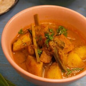 Recipe Card of Srilankan Potato Curry