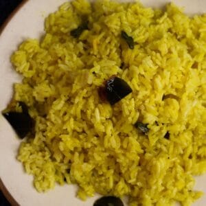 Recipe Card of Srilankan Yellow Rice