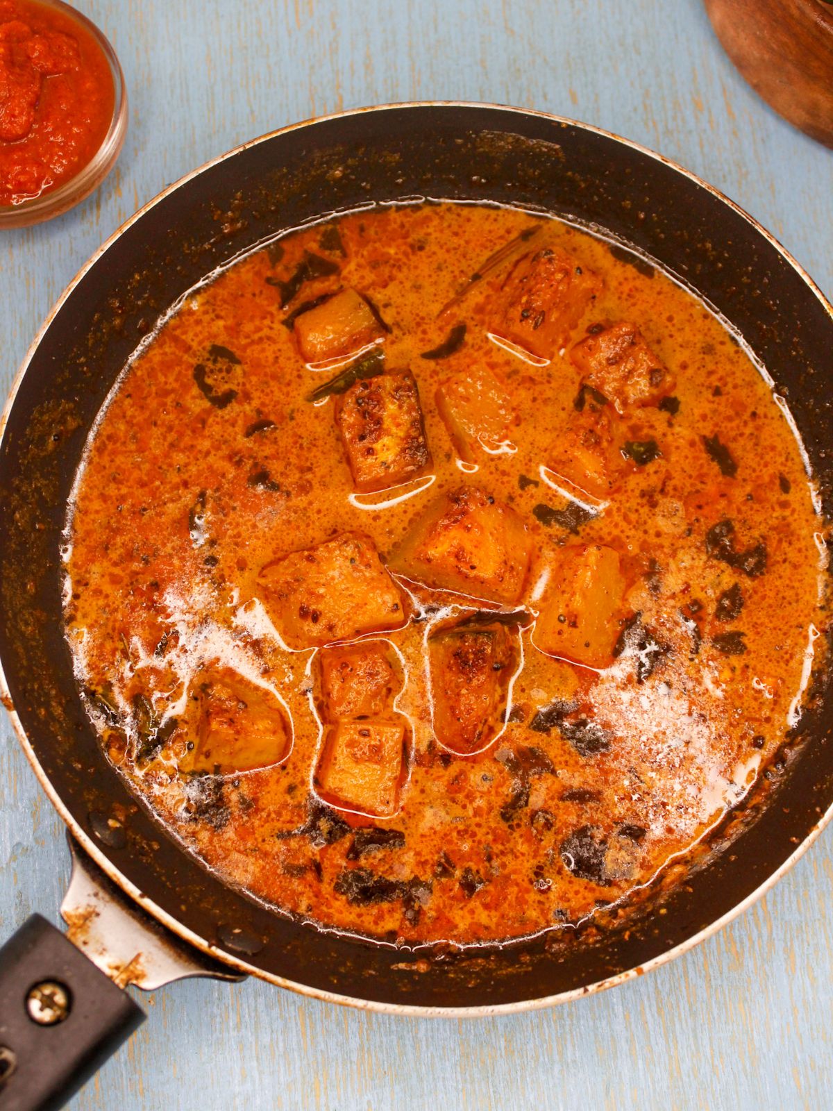 Top view image of Sri Lankan Pumpkin Curry