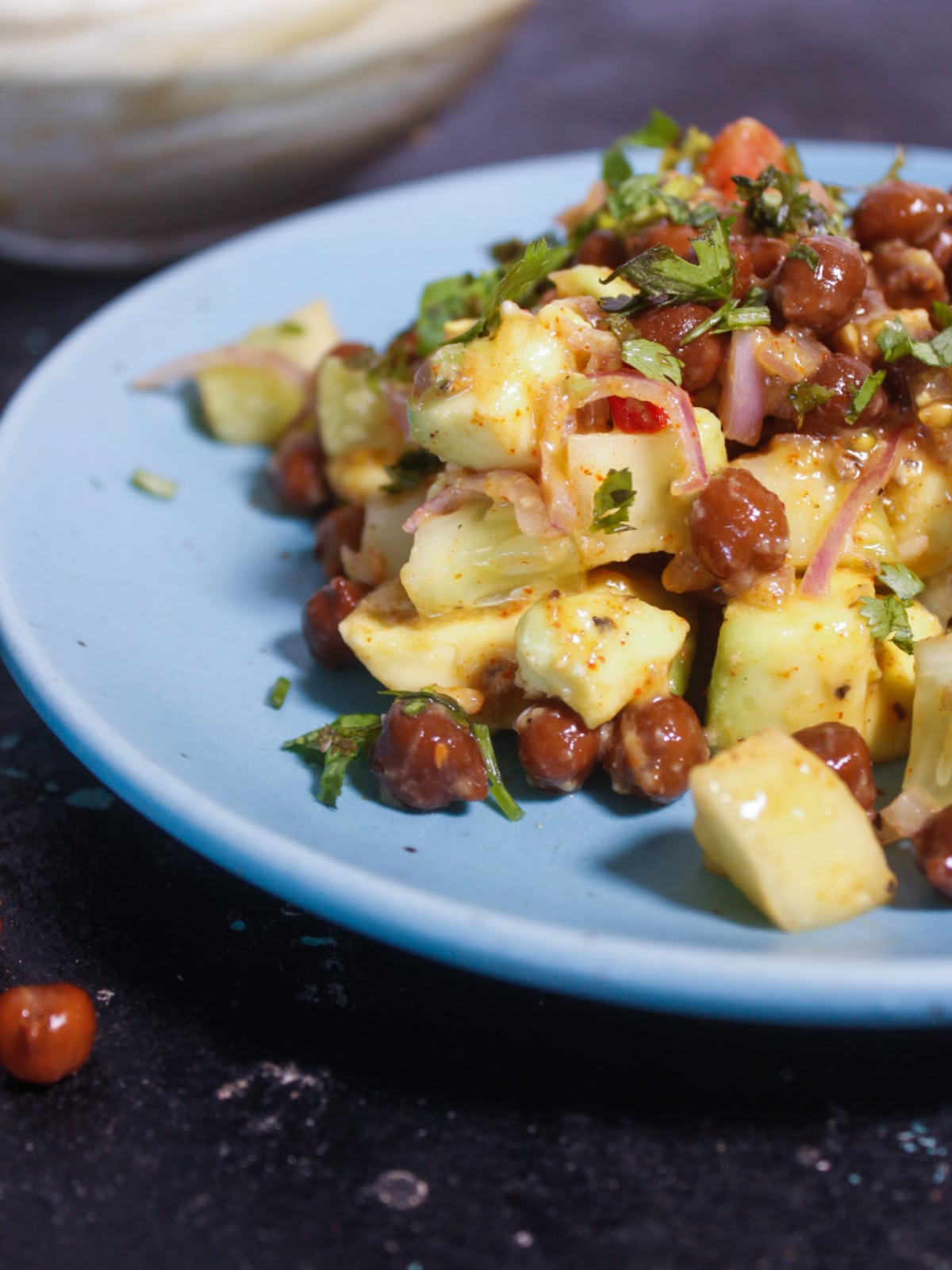 Zoom view image of Black Chickpea Chaat