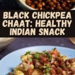 Black Chickpea Chaat Healthy Indian Snack PIN (2)