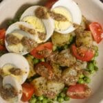 Easy Peas and Potato Salad Recipe PIN (1)