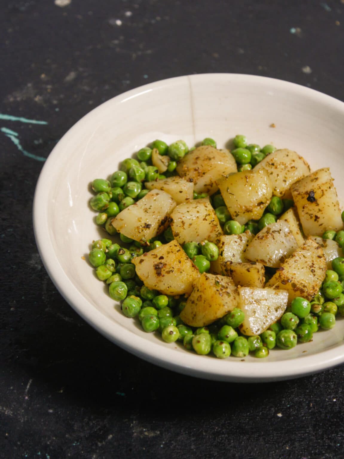 Easy Peas and Potato Salad Recipe Cooking The Globe