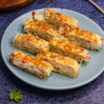 Featured Img of Cheesy Egg Roll- Easy Breakfast Idea