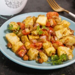 Featured Img of Sweet Potato Chaat Healthy Indian Snack