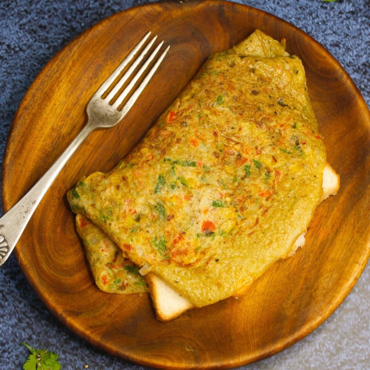 Featured Img of Bread Omelet Easy Indian Style Breakfast